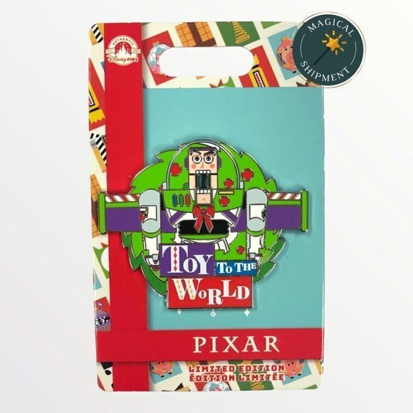 Disney Parks - Pixar - Holiday Buzz Lightyear Nutcracker Pin - Picture 1 of 1